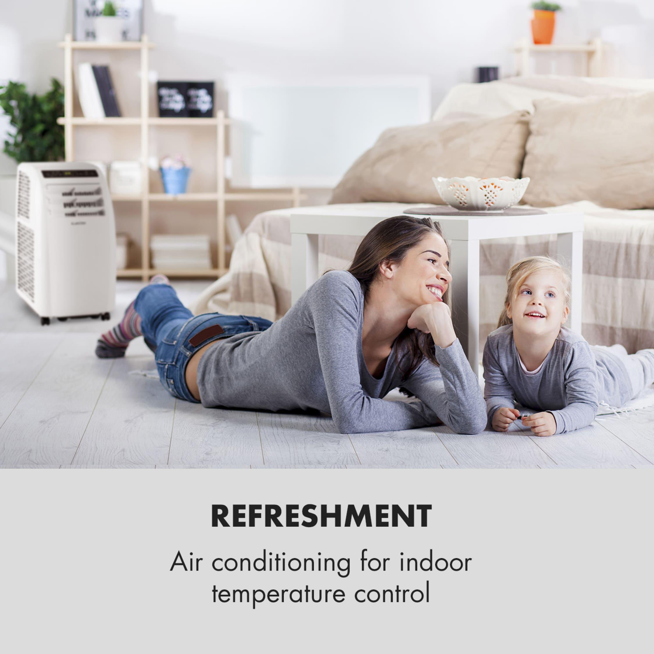 Кондиционер мобильный KLARSTEIN Metrobreeze Rome 10 000 BTU/3,0 кВт с рабочим шумом 63 дБ (10029856) - фото 7 Кондиционер мобильный KLARSTEIN Metrobreeze Rome 10 000 BTU/3,0 кВт с рабочим шумом 63 дБ (10029856) - фото 7