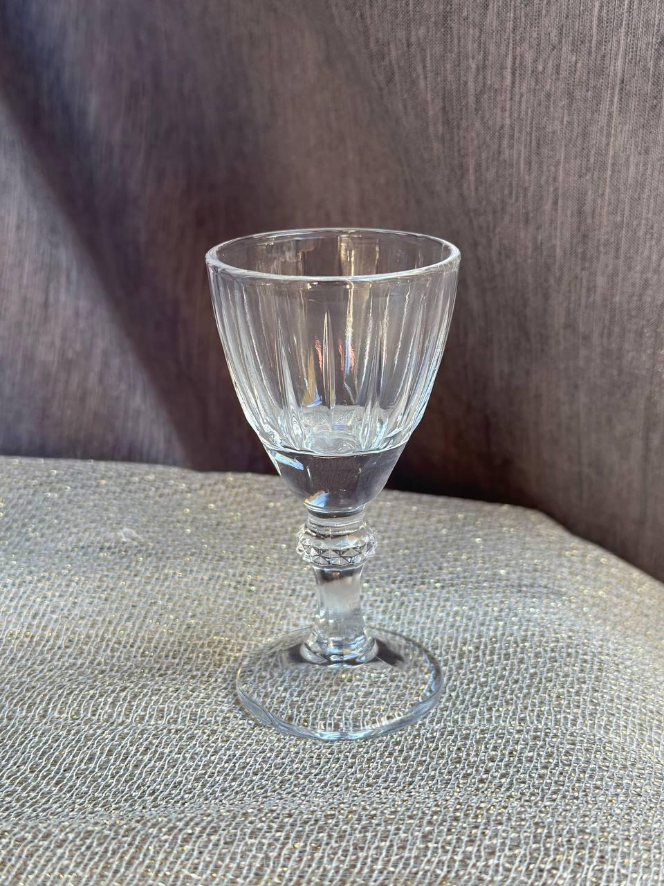 Набір чарок на ніжці Lirmartur скло 6 шт. 50 мл Прозорий (24973288)