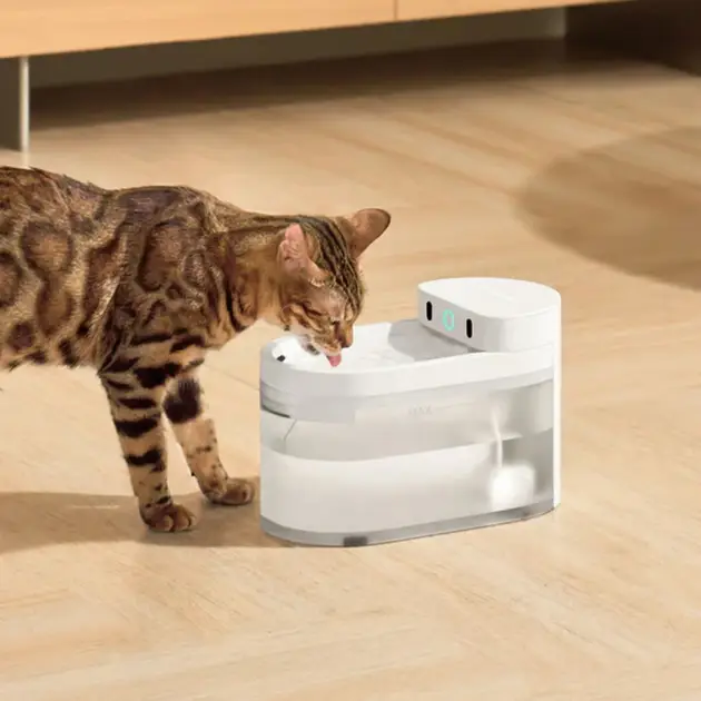 Поїлка CATLINK AI Water Fountain-Wireless White - фото 8