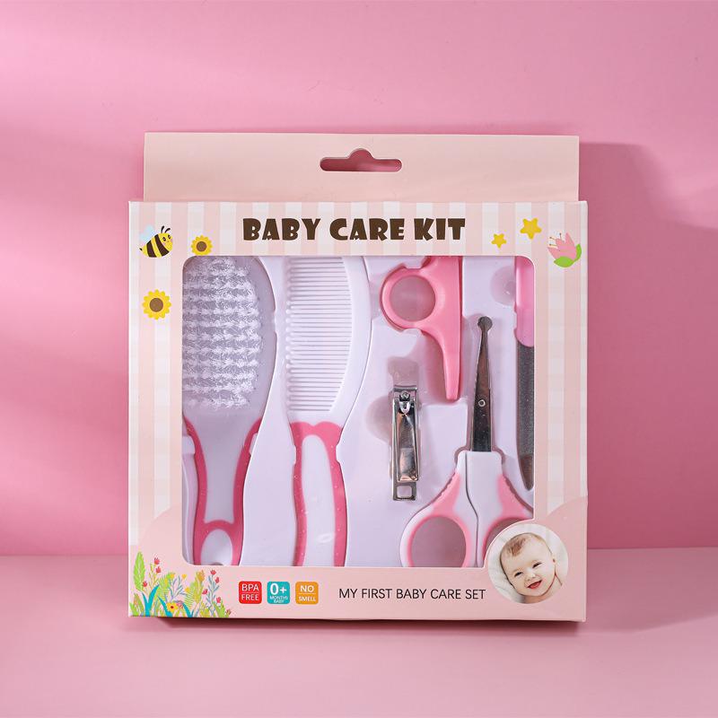 Подарунковий набір для догляду за дитиною Рожевий (OK0019_2)