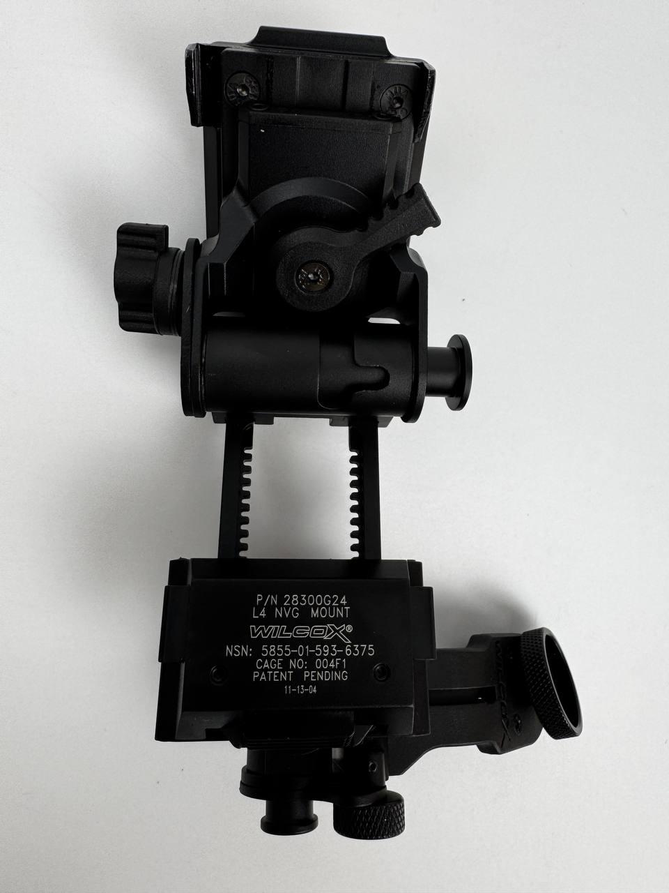 Кріплення для ПНВ Wilcox L4 + J-Arm Чорний (42402)