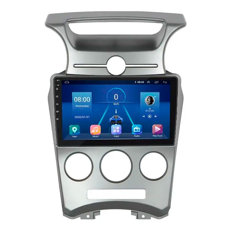 Автомагнитола штатная Lesko Top для Kia Carens II UN 2006-2012 г. 4G/Wi-Fi/GPS 6/128 GB 9" (11186-62044)