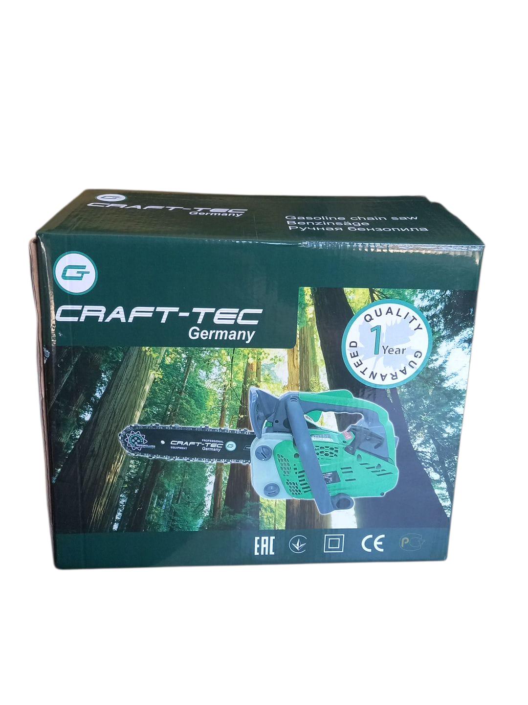 Бензопила Craft-tec СТ-3700 однорука (27967857) - фото 2 Бензопила Craft-tec СТ-3700 однорука (27967857) - фото 2