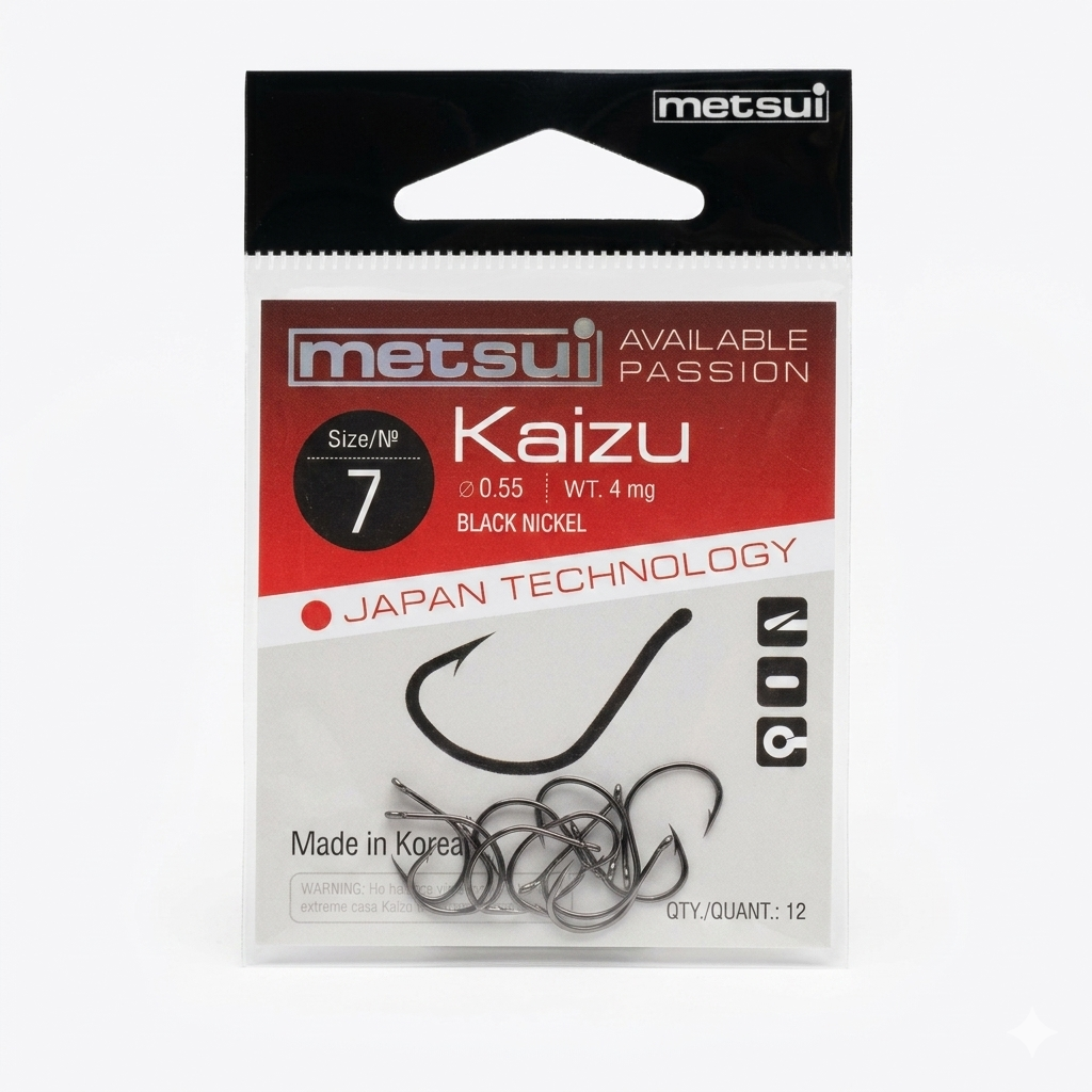 Крючок Metsui Kaizu №7 12 шт. (3005449815)