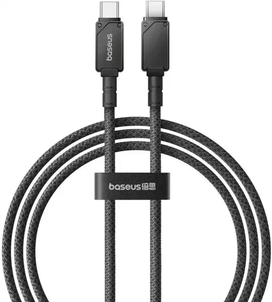 Кабель BASEUS Unbreakable Series Fast Charging Cable Type-C to Type-C P10355800111-01 100W 2 м Black