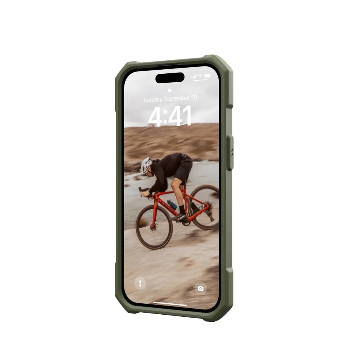 Чохол-бампер для телефона UAG Essential Armor Magsafe для Apple iPhone 15 Olive Drab (114288117272) - фото 3