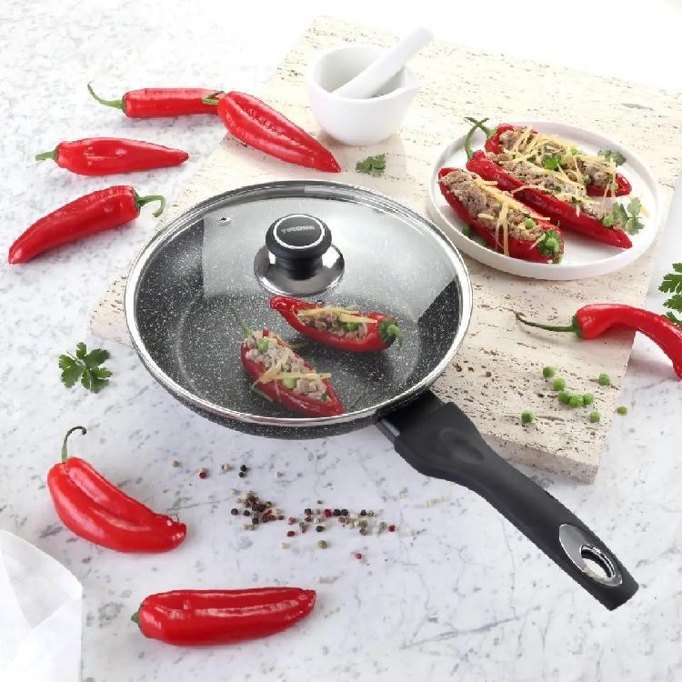 Сковорідка з покриттям Tiross Greblon TS 2404P 28см (id_1920)