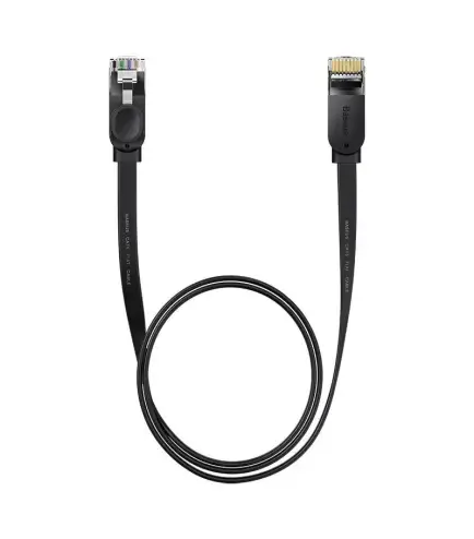 Кабель патч-корд мережевий BASEUS High Speed ​​Six types of RJ45 PCWL-B01 1 м Black