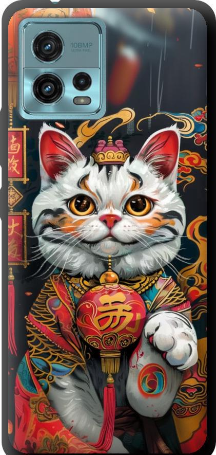 Чехол на Motorola G72 China Cat v2 (6135b-2859-42517)