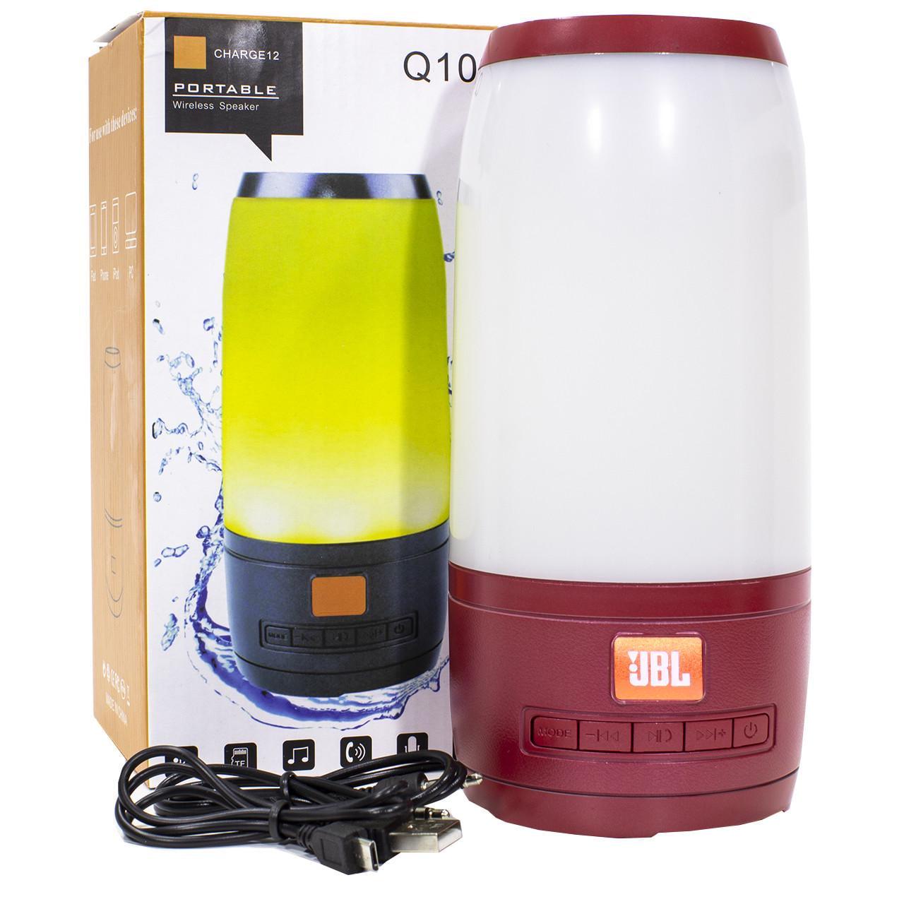 Колонка BL JBL Pulse P3 mini Red беспроводная акустика светомузыка портативная для музыки - фото 8