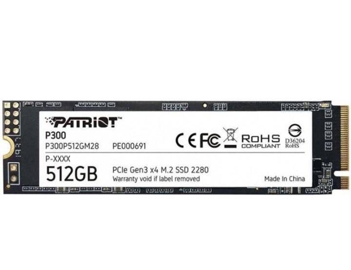 Твердотельный накопитель Patriot 512 Гб 3D NAND TLC (P300P512GM28)