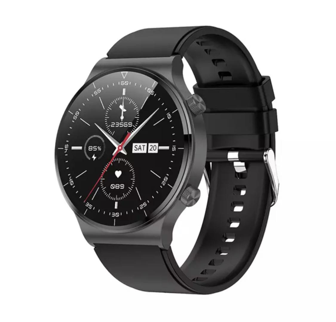 Смарт годинник Lemfo C12 Business для Android і iOS Black (6630) Смарт годинник Lemfo C12 Business для Android і iOS Black (6630)