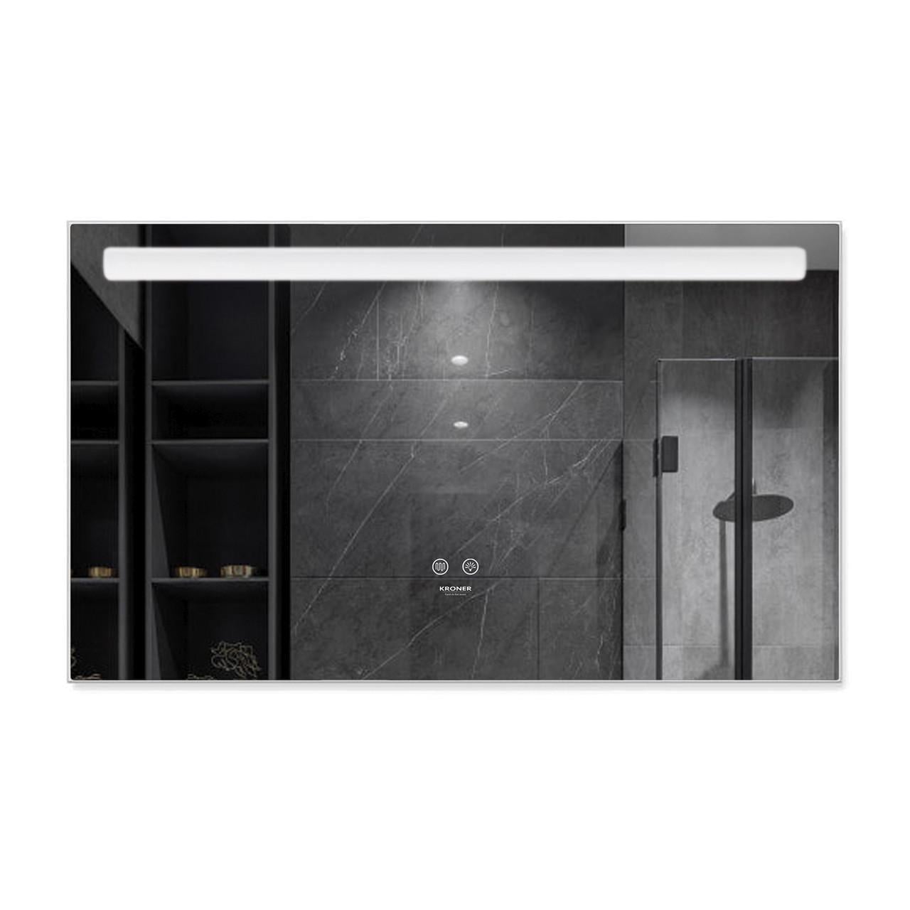 Зеркало Kroner KRP Spiegel HR4-10060 с LED-подсветкой и антизапотеванием Зеркало Kroner KRP Spiegel HR4-10060 с LED-подсветкой и антизапотеванием