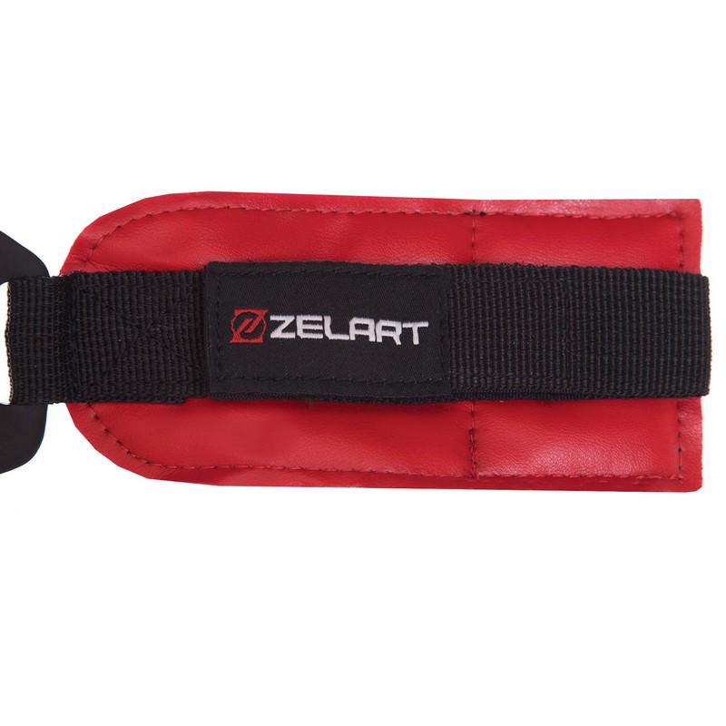 Напульсник силовий з гаком Zelart SB-167058 (DR003746) - фото 8