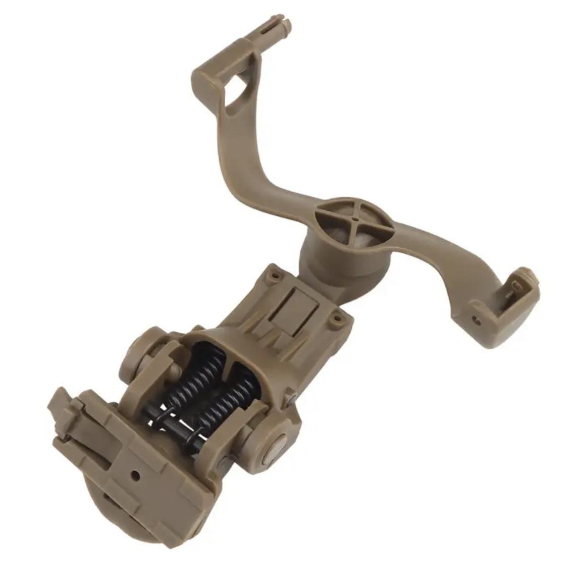 Кріплення чебурашки для активних навушників на шолом Койот (563) - фото 7 Кріплення чебурашки для активних навушників на шолом Койот (563) - фото 7