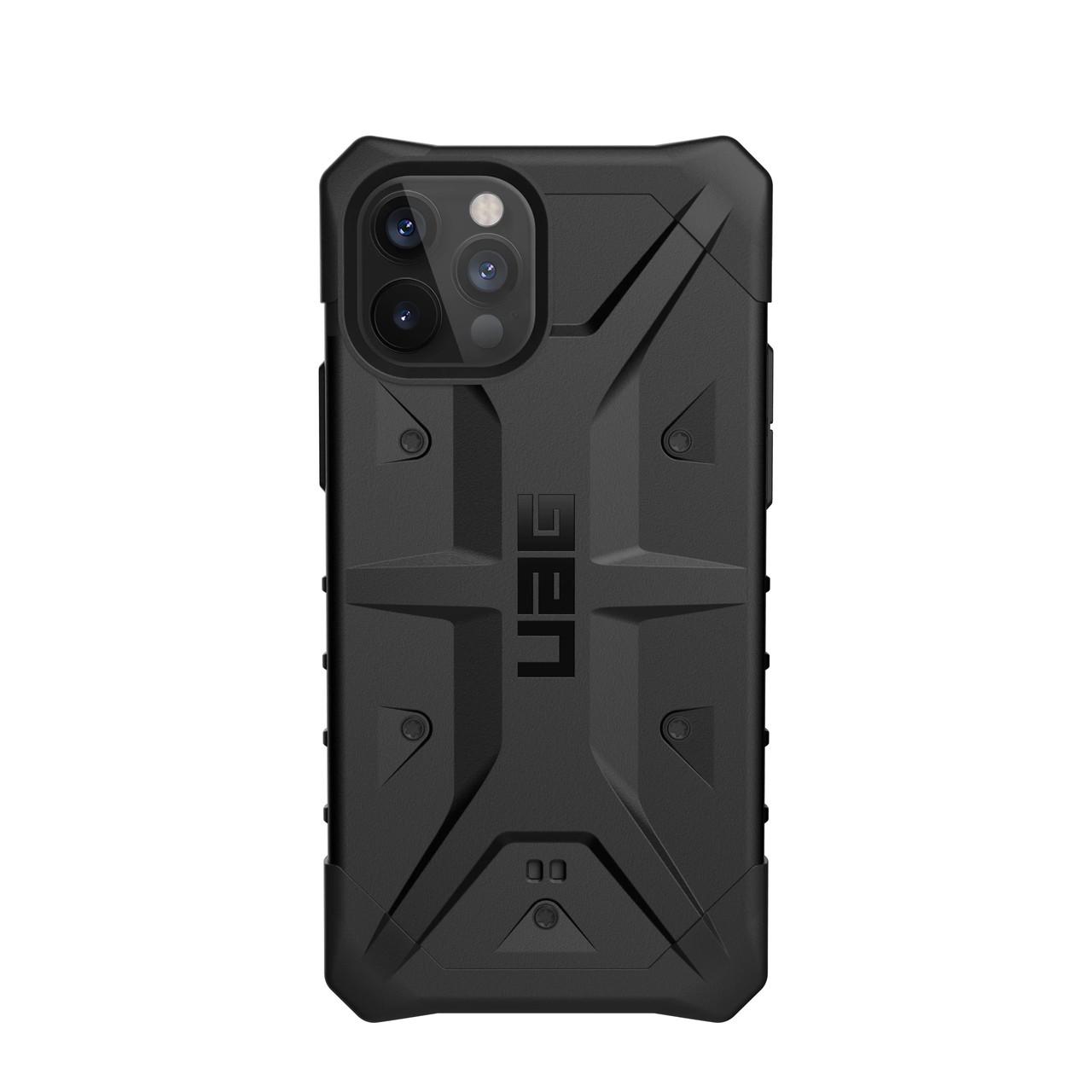 Противоударный чехол-накладка UAG Pathfinder Case for iPhone 12 Pro Max, Black - фото 2