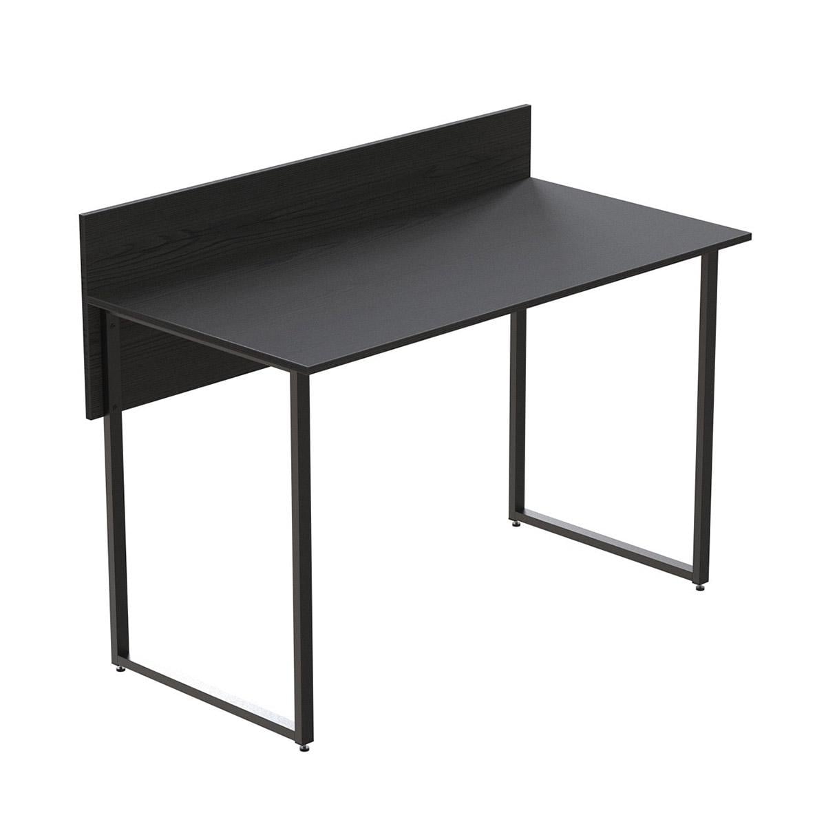 Компьютерный стол Ferrum-decor Скай ДСП 32 мм 75x100x60 см Черный/Сосна Кембра (FRD-103620) Компьютерный стол Ferrum-decor Скай ДСП 32 мм 75x100x60 см Черный/Сосна Кембра (FRD-103620)