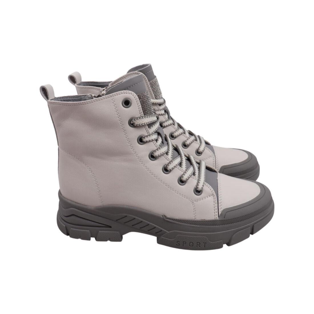 Ботинки женские Berisstini натуральная кожа р. 39 Белый (106-22/23DHS)