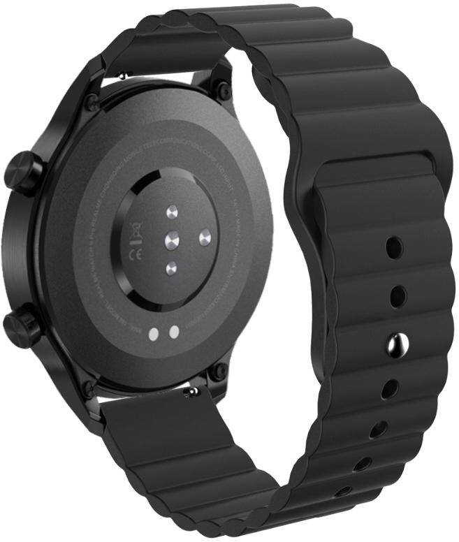 Ремешок Wave для Realme Watch S Pro 22мм Black (22618-2B) - фото 2 Ремешок Wave для Realme Watch S Pro 22мм Black (22618-2B) - фото 2