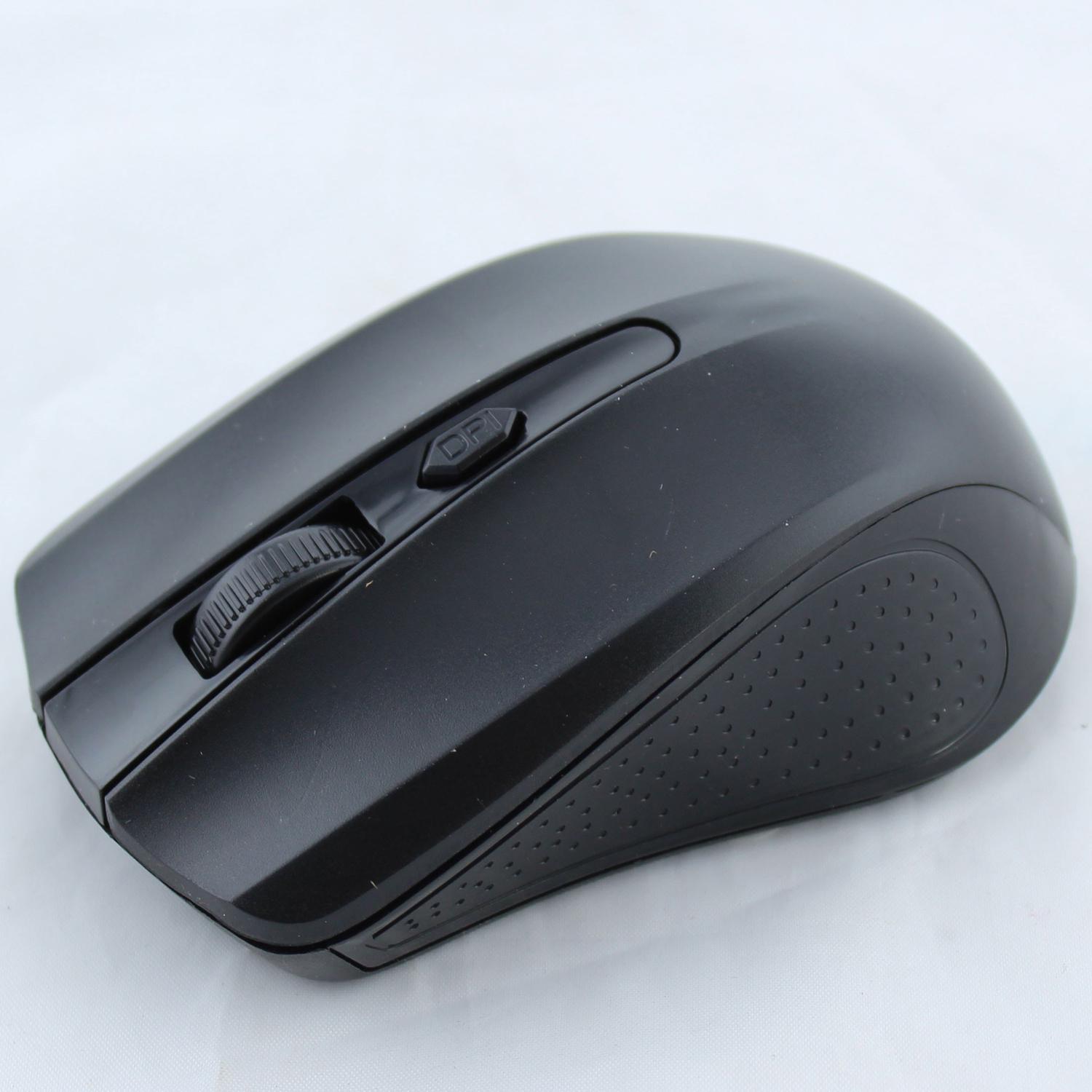 Комп'ютерні мишки Mouse Wireless-DPI 2.4G бездротова Чорний (460406ce)