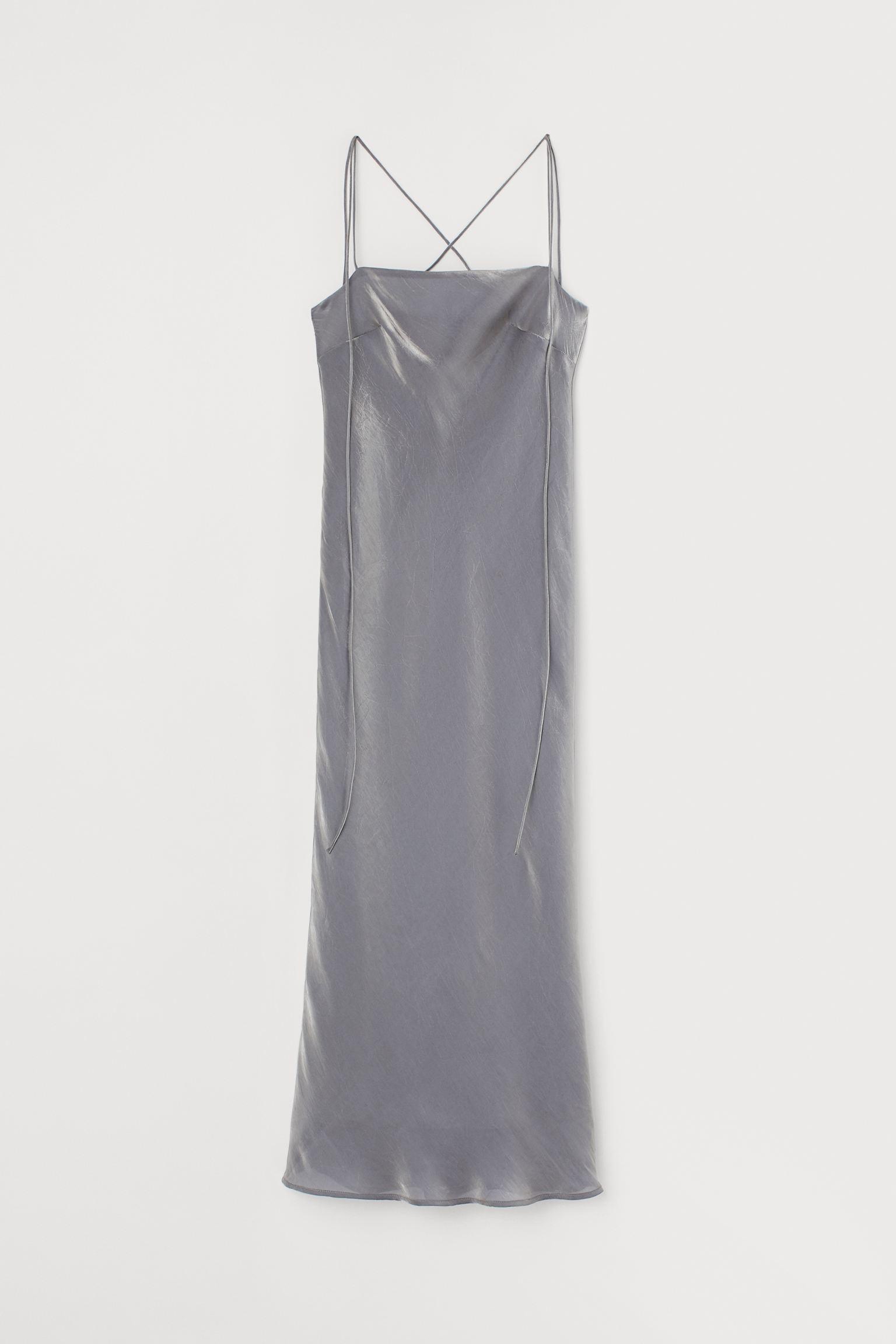 Платье H&M р. 34 Серебристый (20058294380)