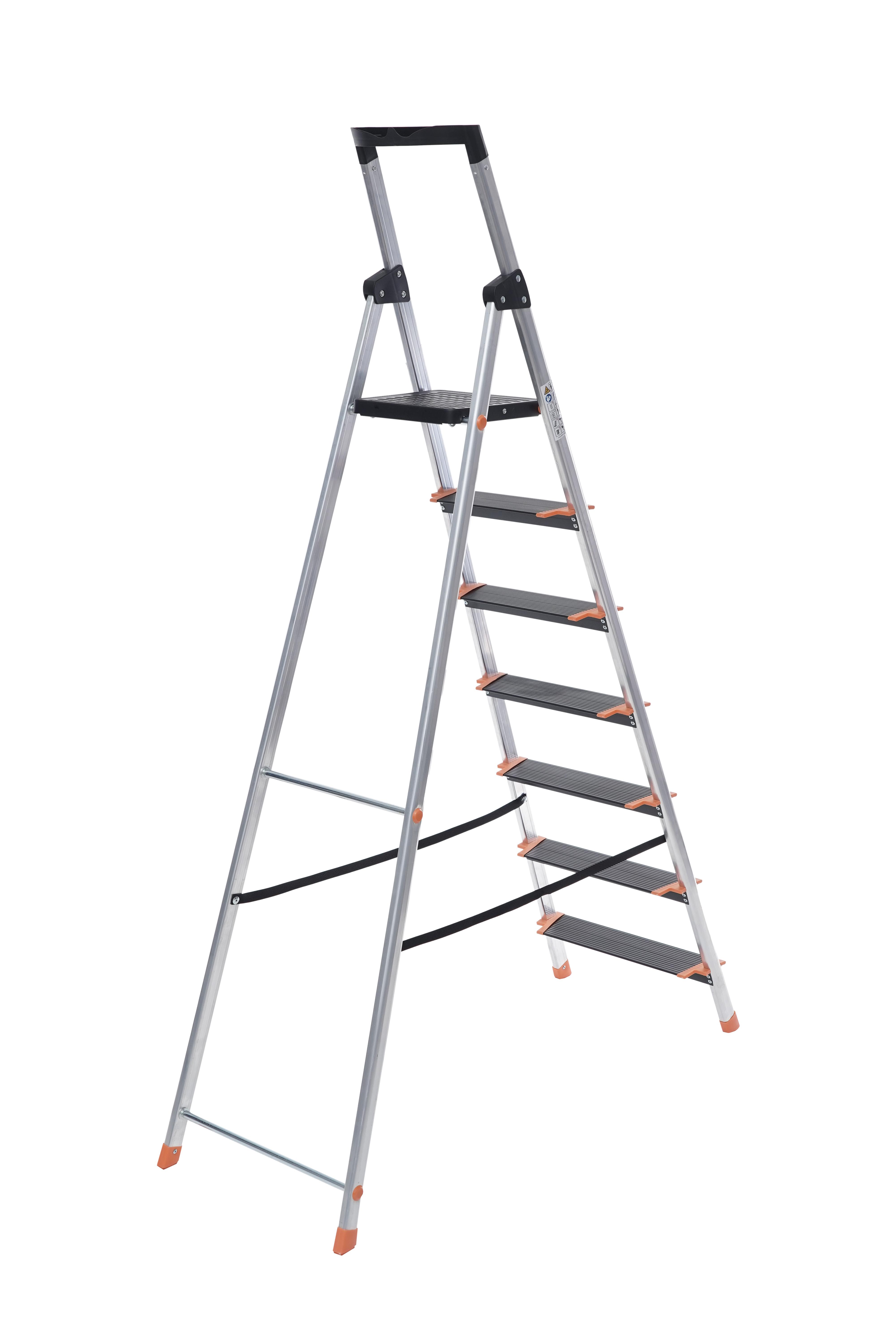 Cтрем’янка алюмінієва Steppy Forta 7 на 7 сходинок (4017C) - фото 4 Cтрем’янка алюмінієва Steppy Forta 7 на 7 сходинок (4017C) - фото 4