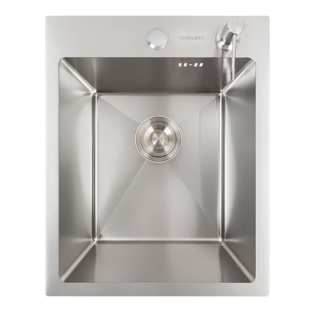 Мойка кухонная Valeso Handmade 3,0/1,5 мм 40x50 см Нержавеющая сталь (SP000045346)