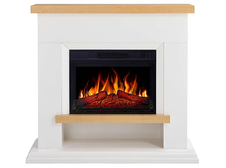 Электрокамин ArtiFlame Shelford AF23S многофункциональный с эффектом живого пламени и звуком горения Белый (30995770) Электрокамин ArtiFlame Shelford AF23S многофункциональный с эффектом живого пламени и звуком горения Белый (30995770)