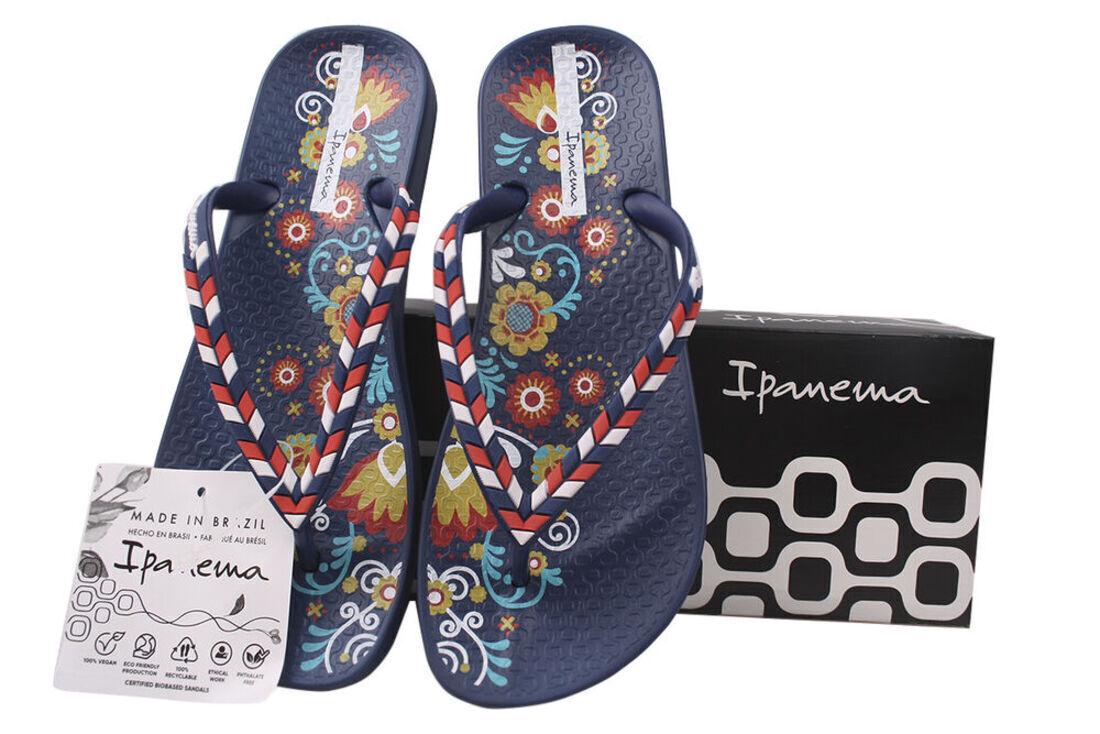 Вьетнамки женские Ipanema из резины р. 35 Синий (158-20LV)