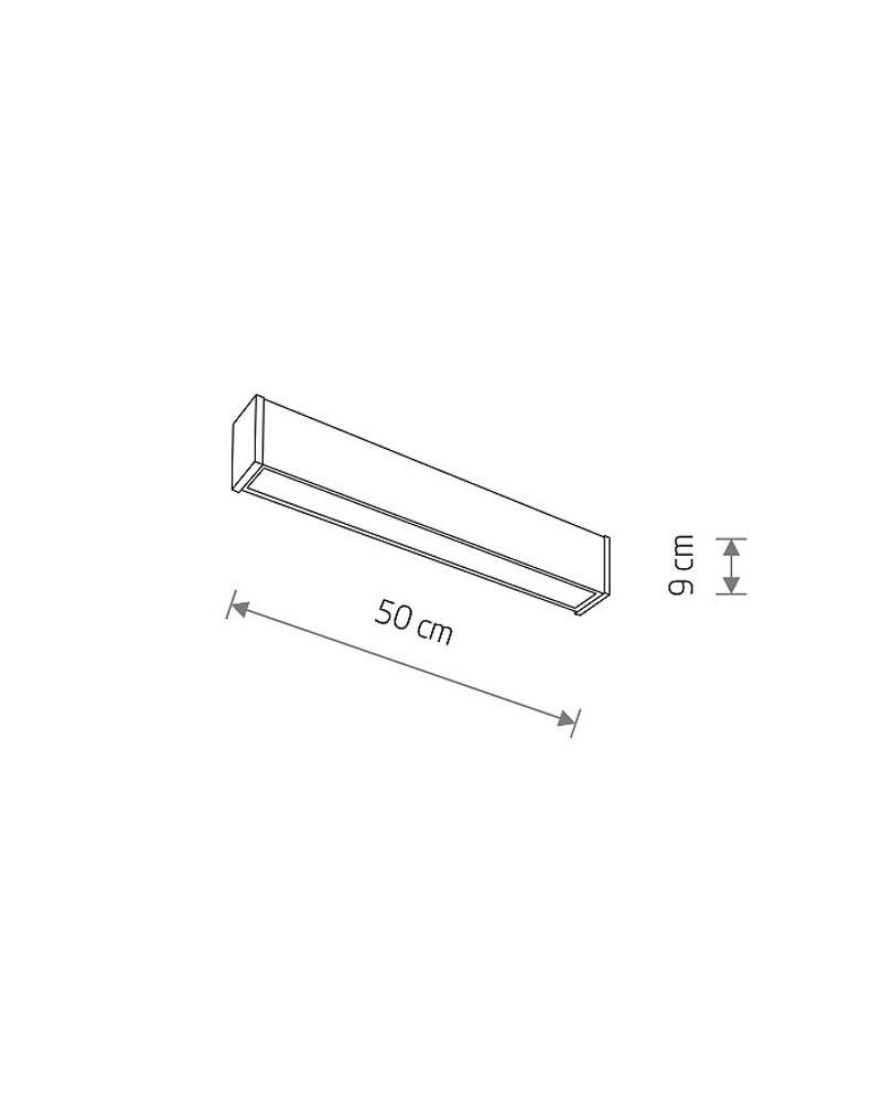 Светильник Nowodvorski 11360 Outline S Led 1x20W 3000K 1200Lm IP44 Bk (22333009) - фото 6