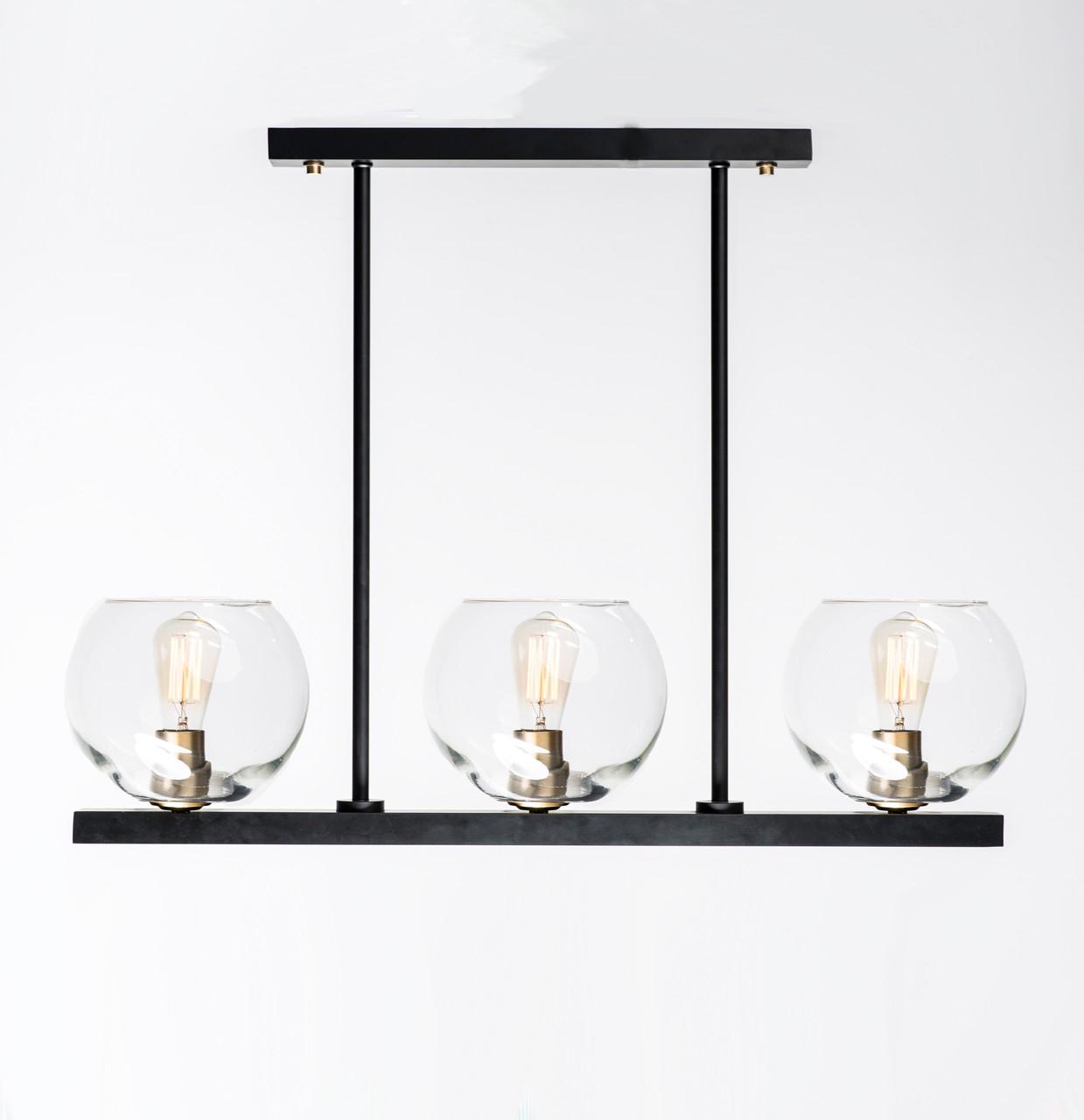 Люстра Pikart Lights 3glass R 4634 Черный (1692308982)