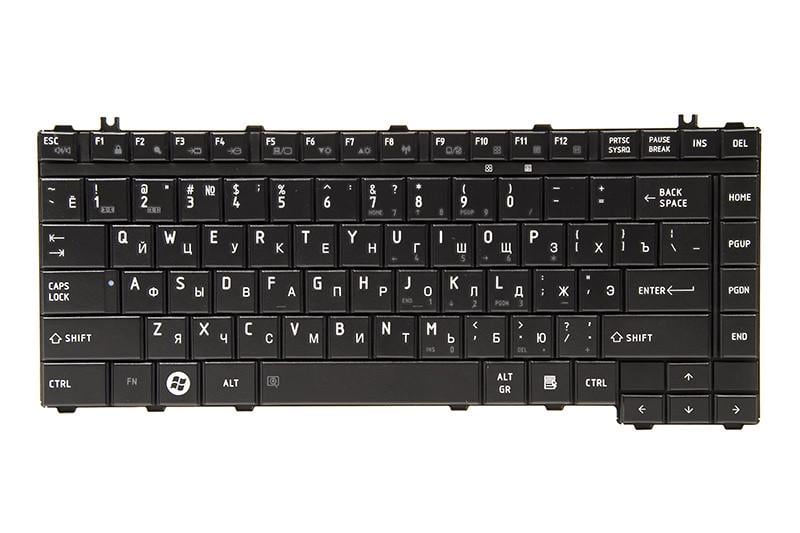 Клавиатура Power для ноутбука TOSHIBA Satellite A200 A300 черный фрейм Черный