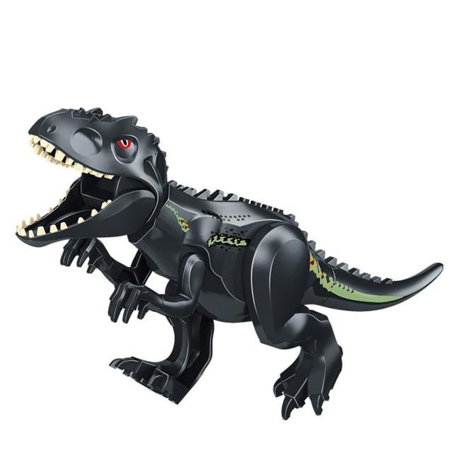 Конструктор великий динозавр Індомінус тиранозавр Рекс Jurassic World 28х17 см Чорний (34119875)