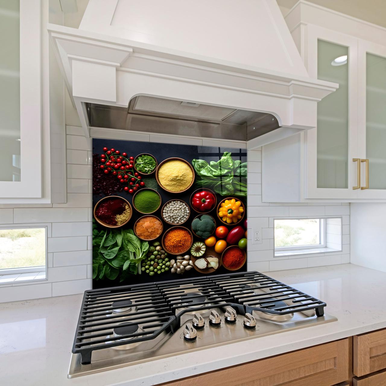 Стеклянная панель для кухни NovellaPrint Ароматы востока 90х60 см (1029.3) - фото 5