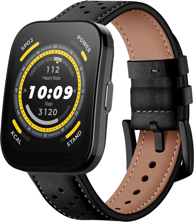 Ремінець шкіряний Classico для Amazfit Bip 5 Black (34339-2B)
