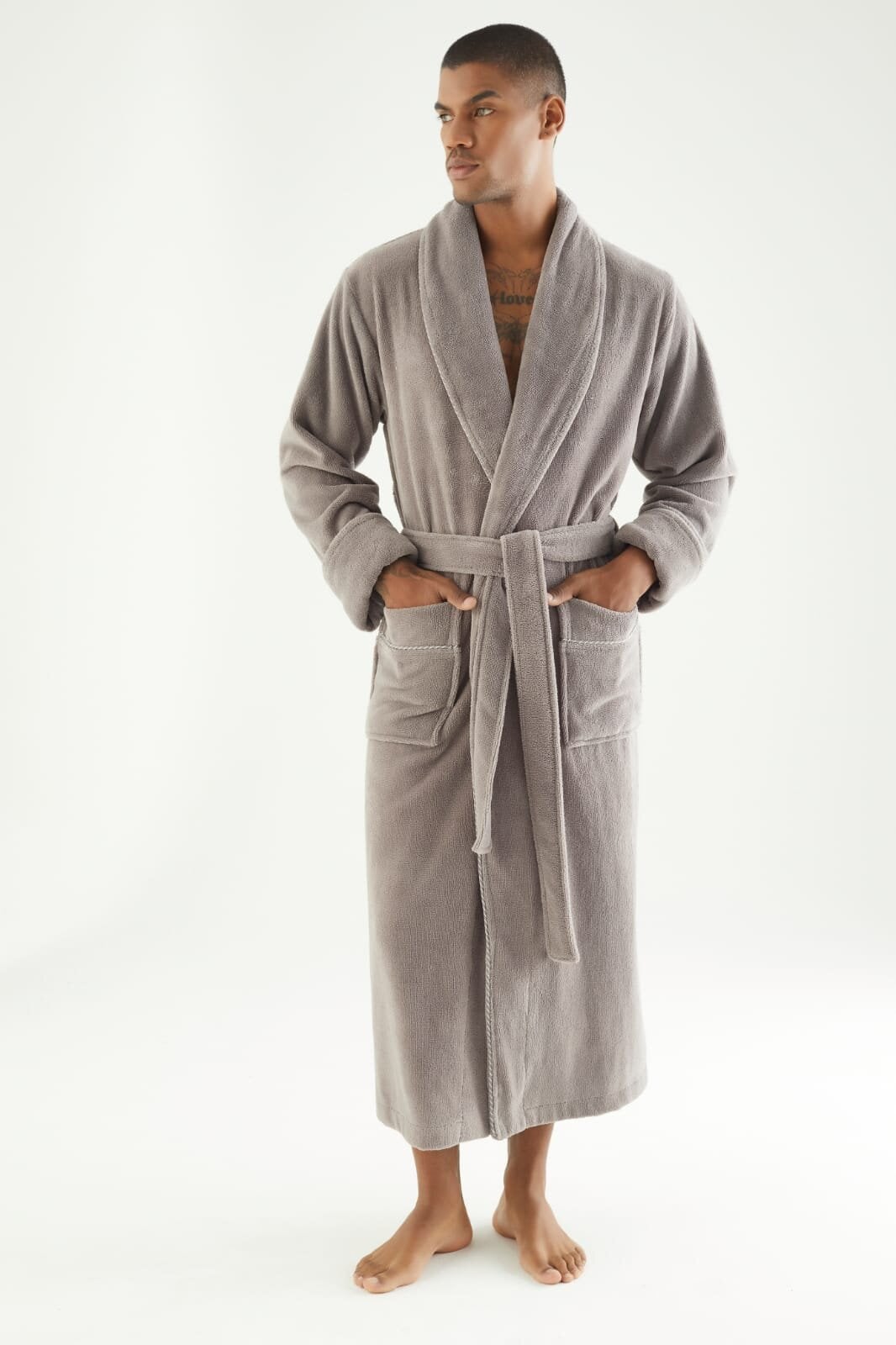 Халат чоловічий Nusa ns 7235 L/XL Taupe (1233513262)