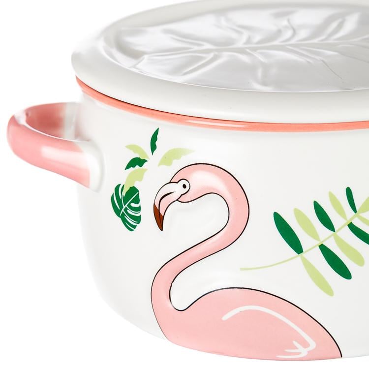 Тарелка суповая Elisey Фламинго 700 мл (192JH) - фото 2 Тарелка суповая Elisey Фламинго 700 мл (192JH) - фото 2