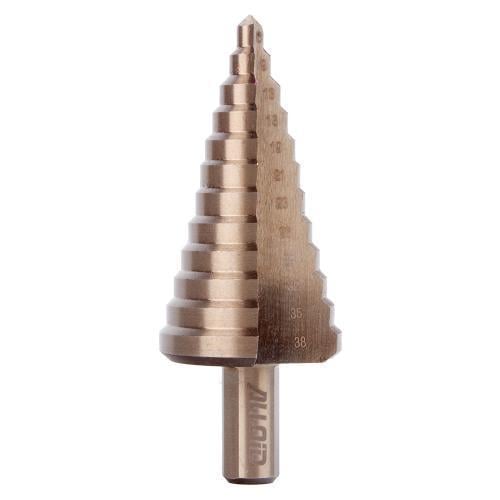 Сверло ступенчатое Alloid Pro по металлу кобальтовое Р6М5К5 6-38 мм
