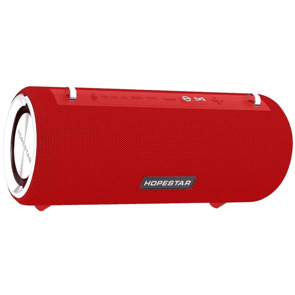 Колонка беспроводная Hopestar H39 IPX6 с FM-радио и PowerBank Красный (00048)