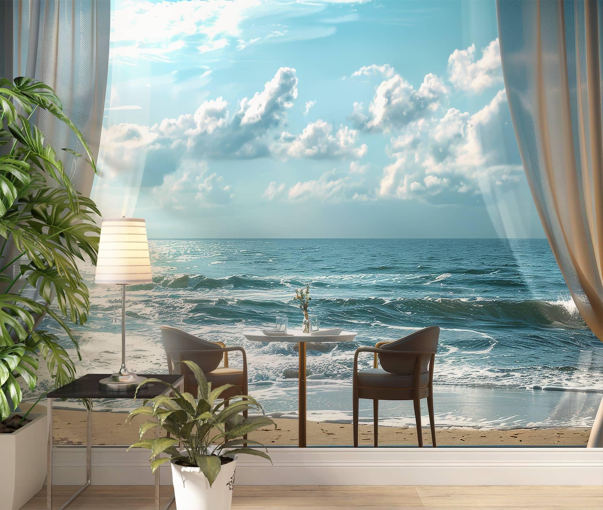 Фотообои флизелиновые Styleo Print-walls Окно в спокойствие 0622 400х250 см (Pw-0622/4)