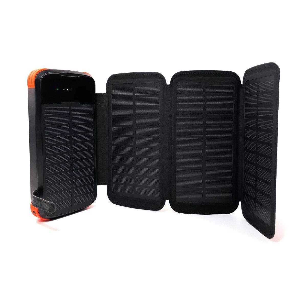 Портативное зарядное устройство Mibrand EXTREM 20000 mAh Solar Folding 2 Lights (MI20K/S&F2)