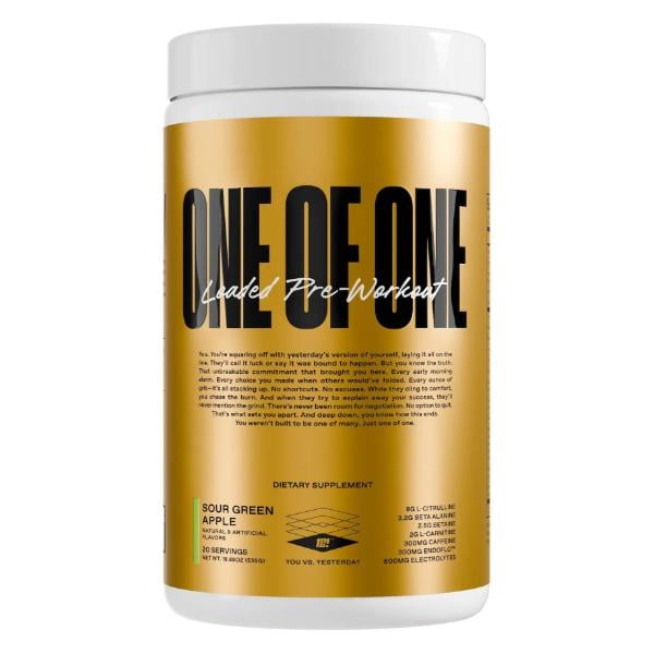 Комплекс для тренировки ONE OF ONE Loaded Pre-Workout 535 г 20 порций Sour Green Apple (000027327)