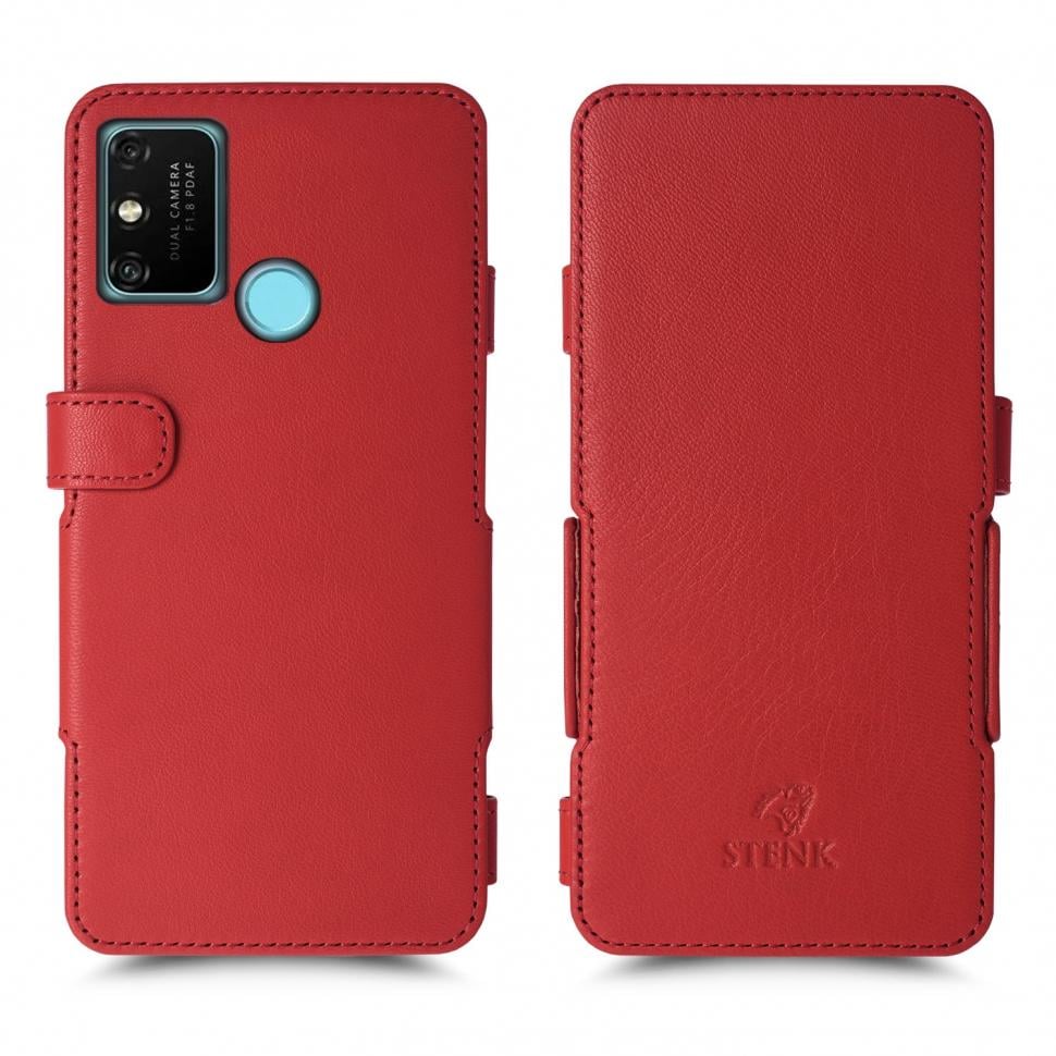 Чехол книжка Stenk Prime для Huawei Honor Play 9A Красный (66578)