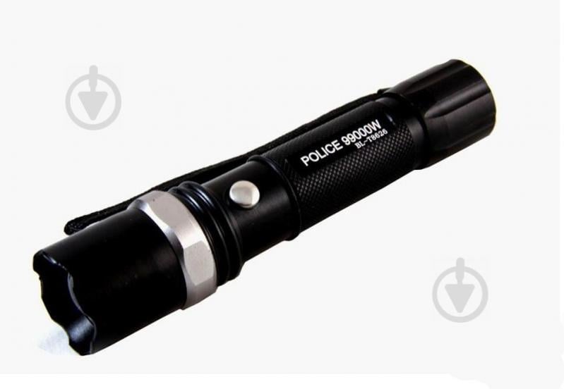армейский фонарик BL-8626 99000W Black (1002)
