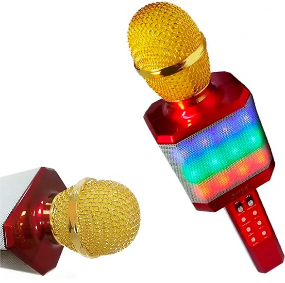 Микрофон-караоке WSTER WS-1828 LED (25580864) - фото 10