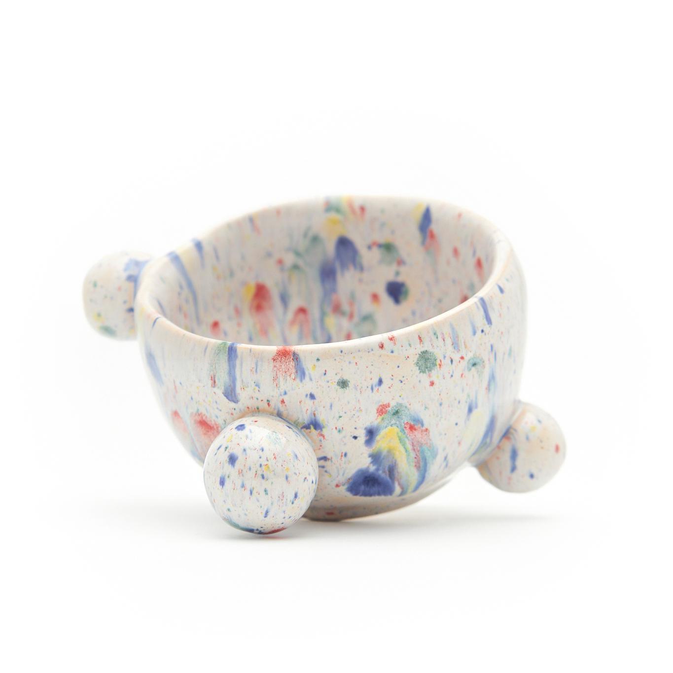 Чаван для матча Арлекин ручной работы (CUP-001) - фото 6