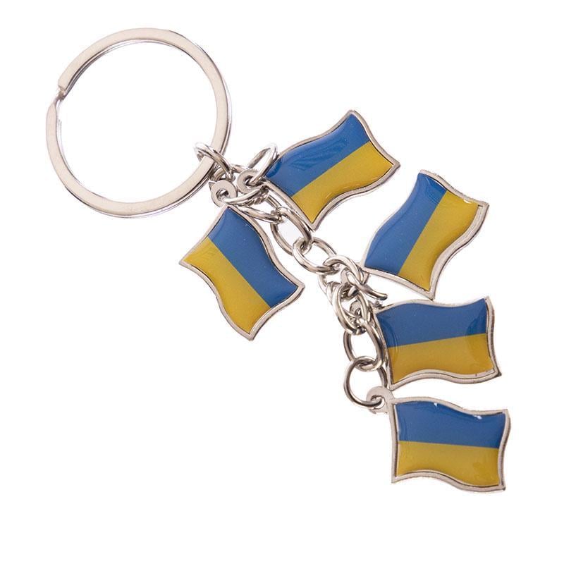 Брелок Украина FB-6087 Серебряный (33508339)