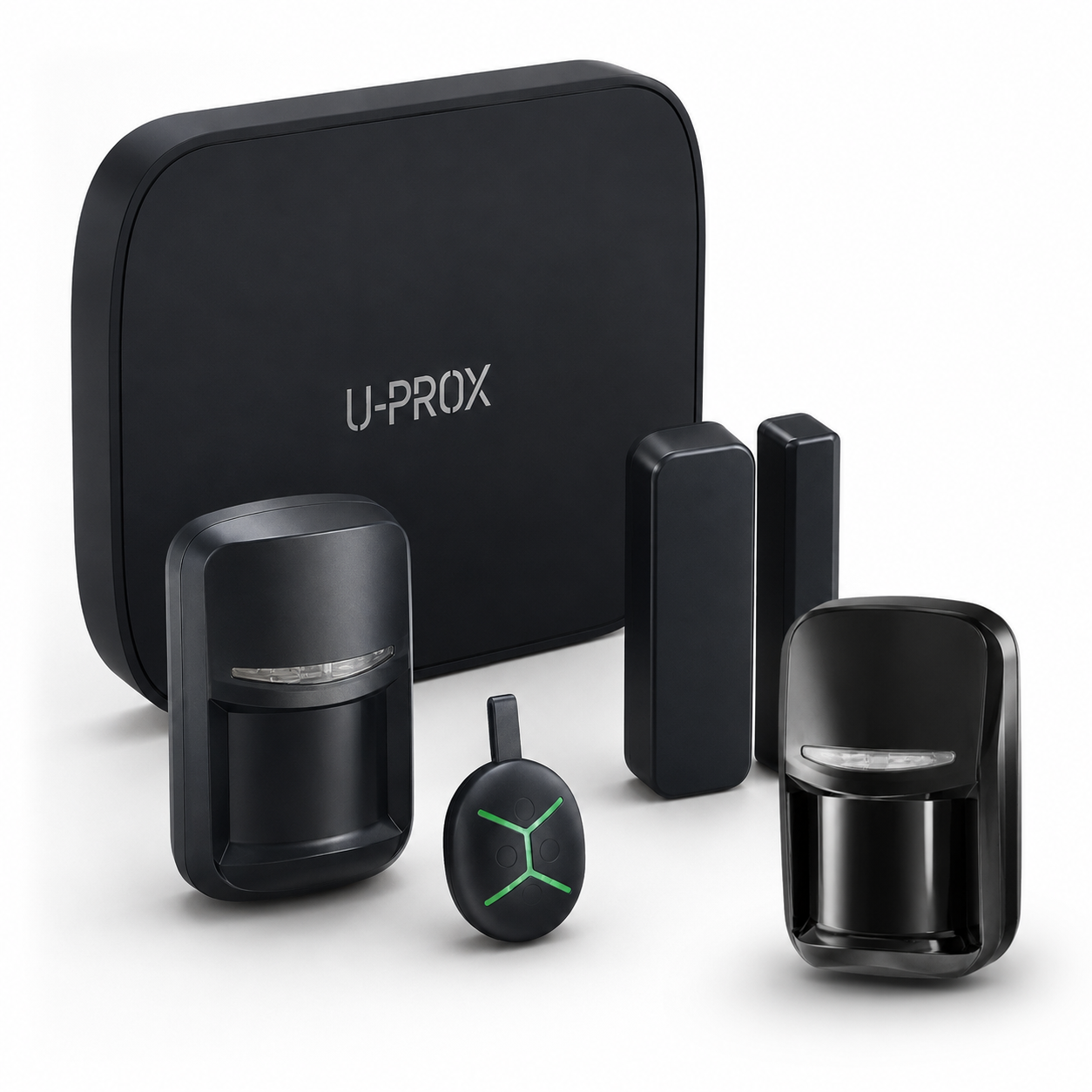 Комплект сигнализации U-Prox MPX L KF kit и U-Prox PIR 12V 0,35А до 4800 м Black (36944162)