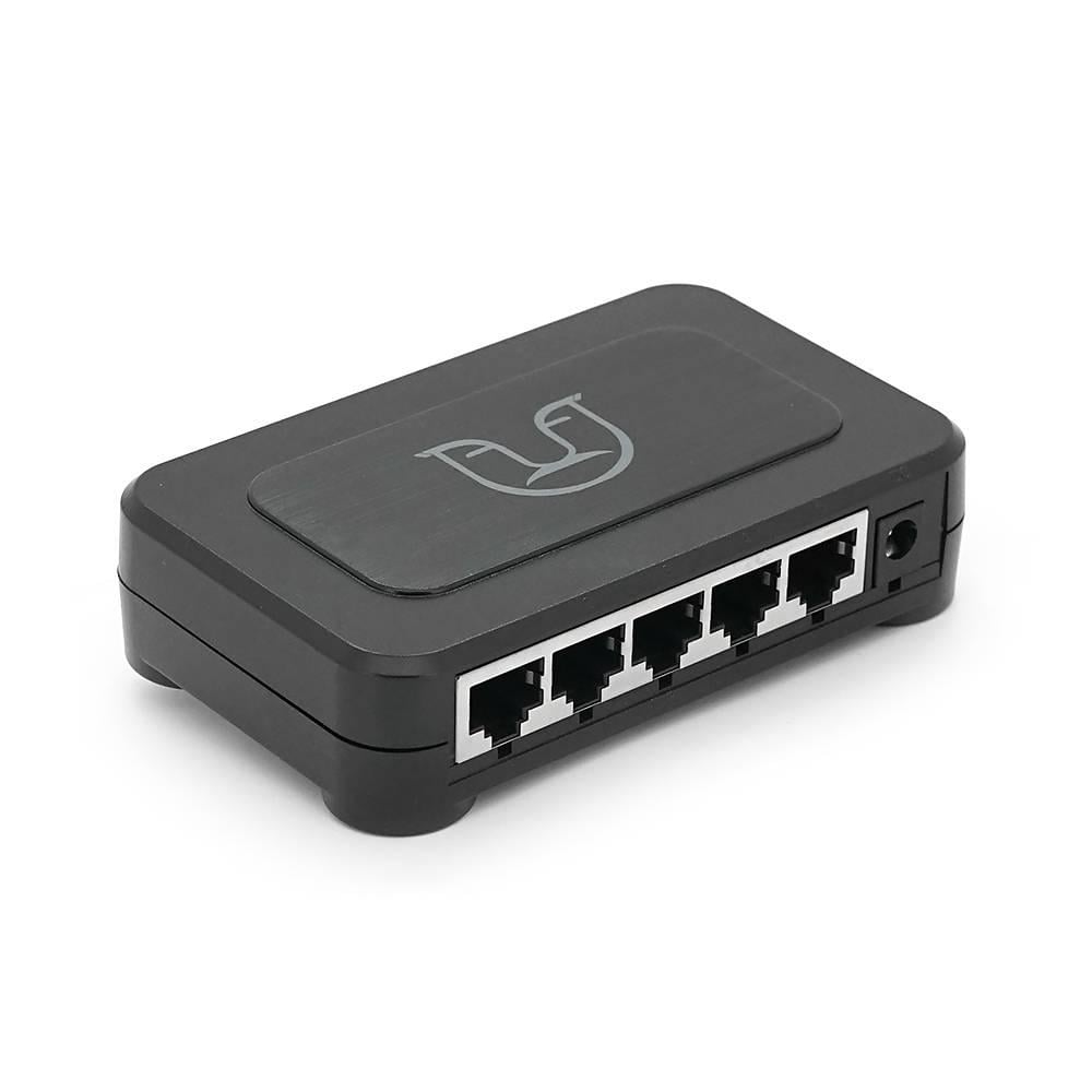Комутатор ALFA S805 5 портів Ethernet 10/100/1000 Мбіт/сек (29269)