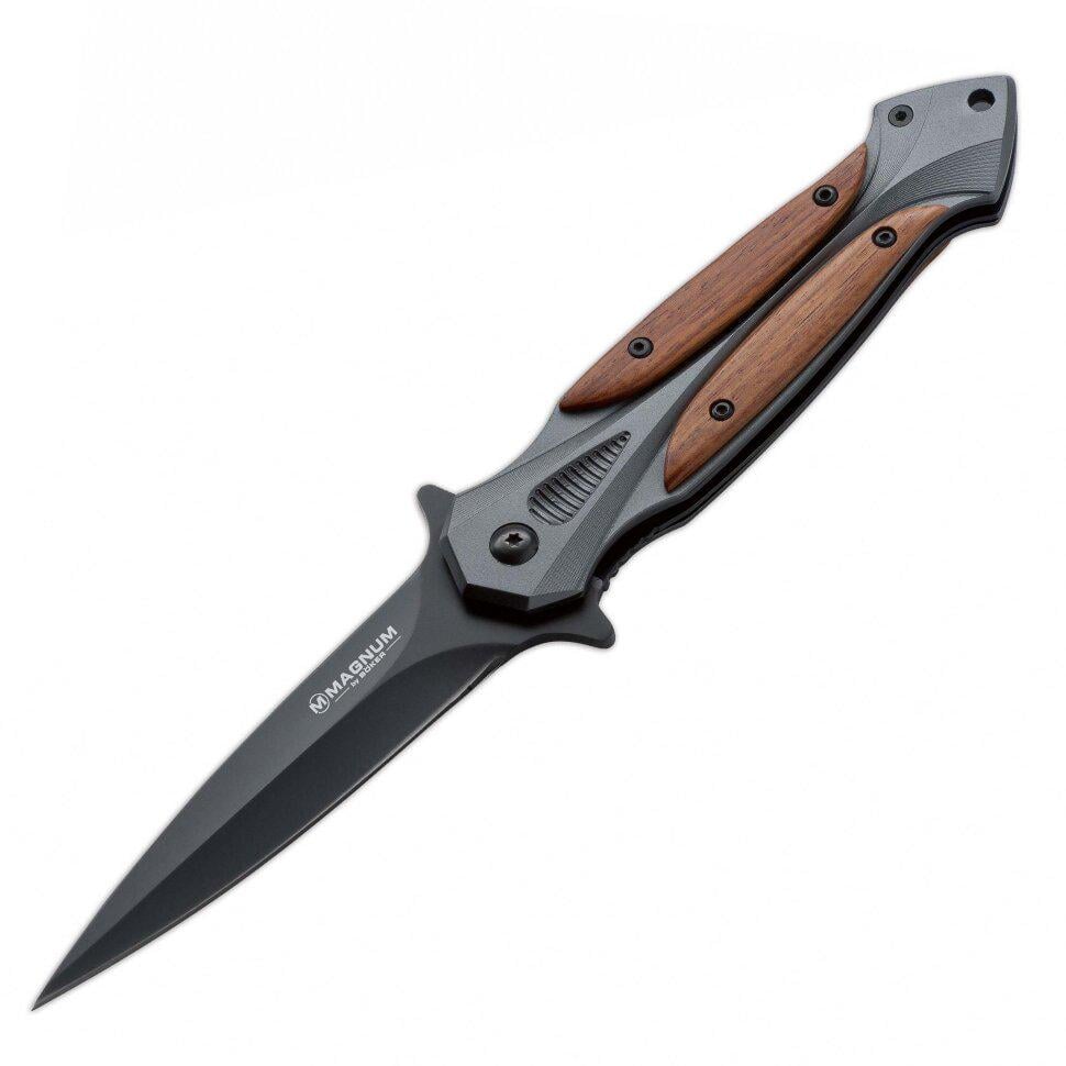 Нож складной Boker Magnum Starfighter XL 440A Liner Lock Brown (06RY069)